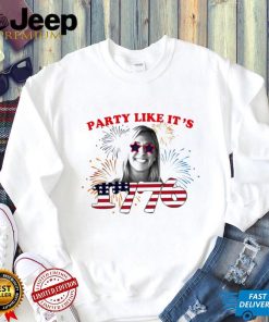 Marjorie Taylor party like it’s 1776 shirt