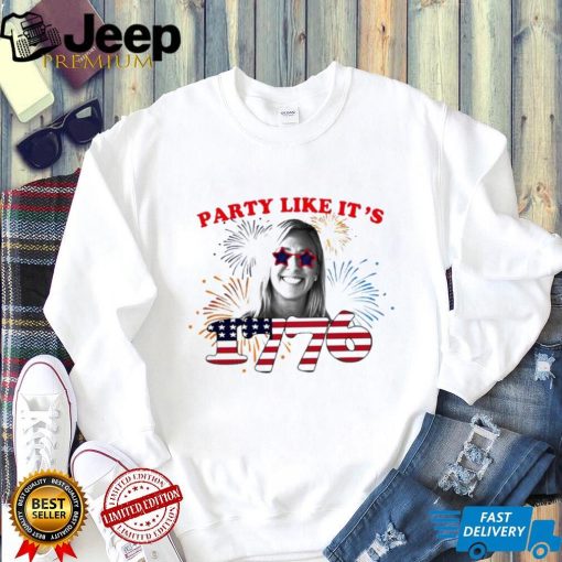 Marjorie Taylor party like it’s 1776 shirt