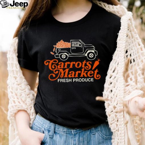 Market Carrots Fresh Produce Rugby art shirt