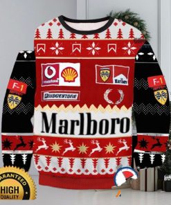 Marlboro Formula 1 Racing Ugly Christmas Sweater