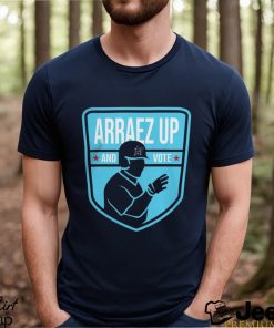 Marlins Radio Arraez Up And Vote T Shirt