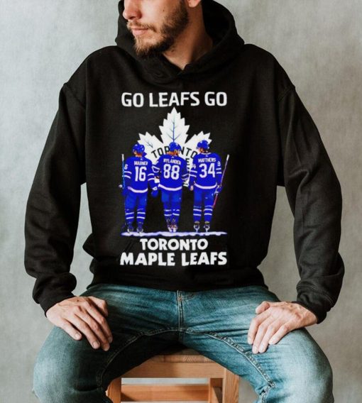 Marner Nylander and Matthews go leafs go Toronto Maple Leafs T shirt