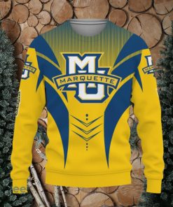 Marquette Golden Eagles Football American Day Sport Teams Champion Ugly Christmas Sweater