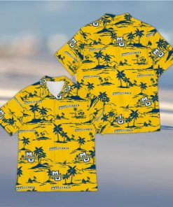 Marquette Golden Eagles Halloween Hawaiian Shirt For Men And Women Gift Beach