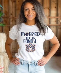 Married Into This Family Shirt Auburn Fan Crimson Tide Rivalry Classic T Shirt