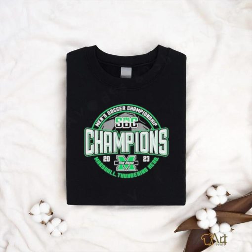 Marshall Thundering Herd 2023 Sun Belt Men’s Soccer Conference Tournament Champions T Shirt