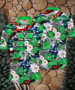 Marshall Thundering Herd NCAA3 Hawaii Shirt Independence Day