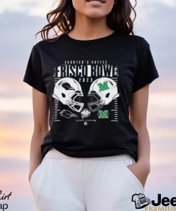 Marshall Thundering Herd vs UTSA Roadrunners Helmet Scooter’s Coffee Frisco Bowl 2023 Toyota Stadium Logo T Shirt