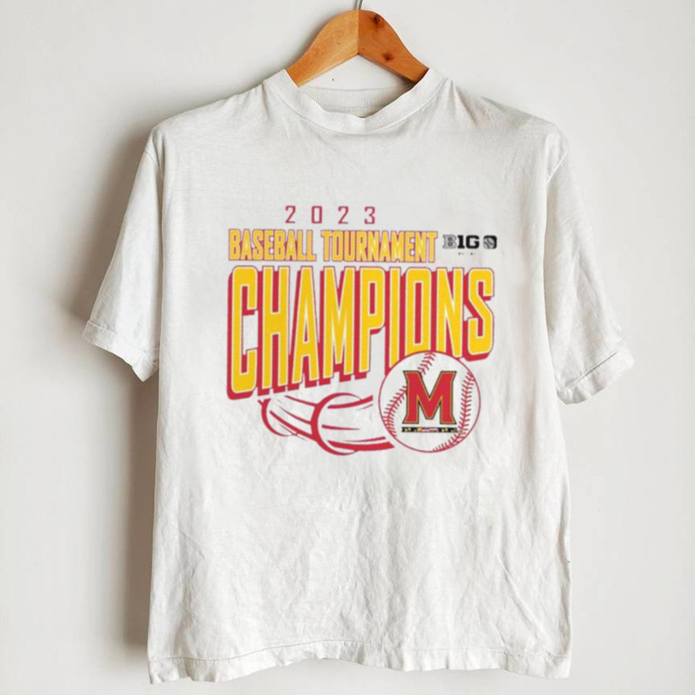 Maryland Terrapins 2023 Baseball Tournament Champions Shirt