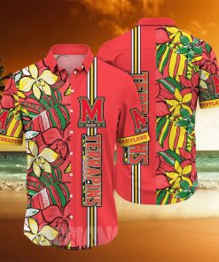 Maryland Terrapins NCAA Floral Classic Hawaiian Shirt