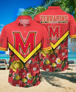 Maryland Terrapins NCAA Hawaiian Shirt Custom Heat Aloha Shirt