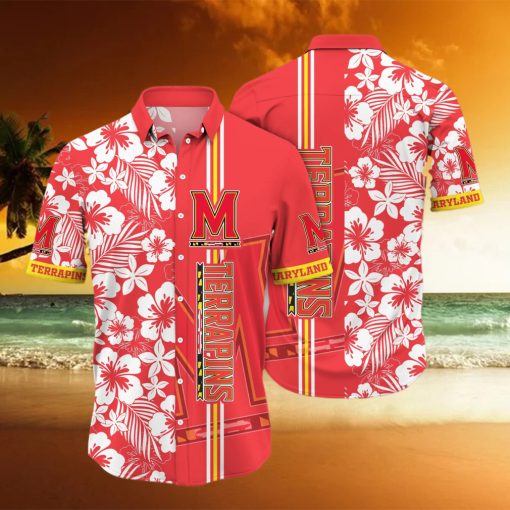 Maryland Terrapins NCAA Hawaiian Shirt Hammockstime Aloha Shirt