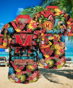 Maryland Terrapins NCAA Hawaiian Shirt Sunbathetime Aloha Shirt