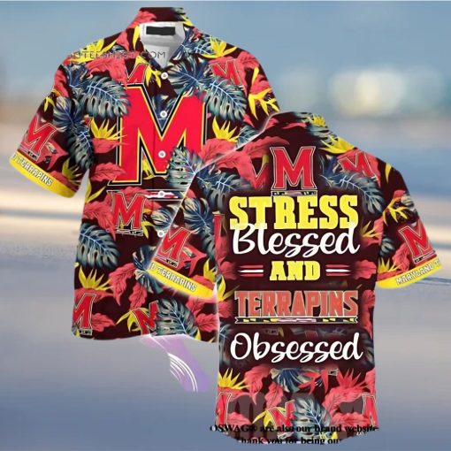 Maryland Terrapins This Flag Offends You Summer Beach Hawaiian Shirt