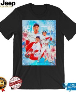 Masataka Yoshida Boston Red Sox in Bloom Japan photo shirt