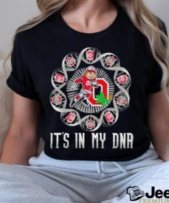 Mascot Ohio State Buckeyes It’s in my DNA mascot logo shirt