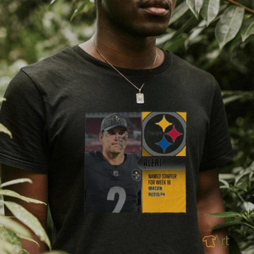 Mason Rudolph named starter for week 16 shirt