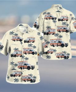 Massachusetts Boston EMS Hawaiian Shirt