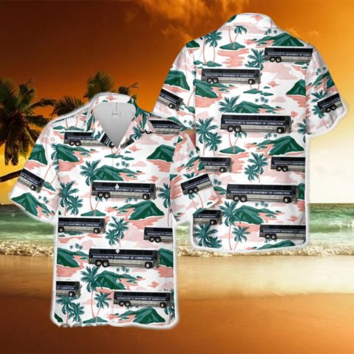 Massachusetts Department Of Corrections Hawaiian Shirt Men And Women Gift Floral Beach