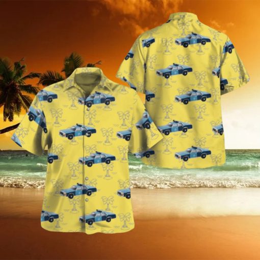 Massachusetts State Police Ford LTD Crown Victoria 1981 Hawaiian Shirt Men And Women Gift Floral Beach