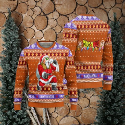 Master Roshi Dragon Ball Anime Ugly Christmas Sweater Xmas Gift