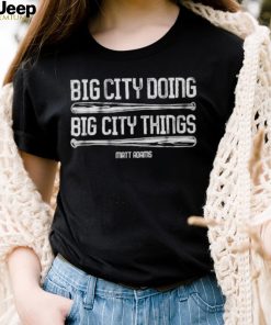 Matt Adams big city things baseball shirt