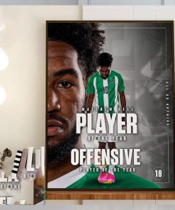 Matthew Bell Is Sun Belt Player Of The Year And Offensive Player Of The Year Home Decor Poster Canvas