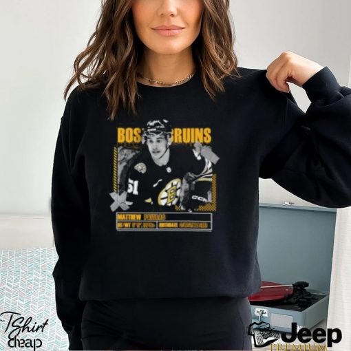 Matthew Poitras Canadian professional ice hockey centre currently playing for the Boston Bruins T Shirt