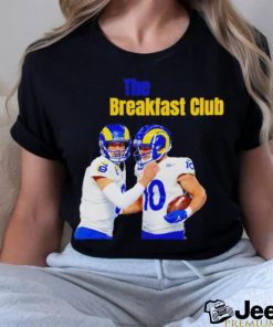 Matthew Stafford and Cooper Kupp The Breakfast Club Rams shirt