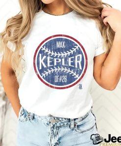 Max Kepler Shirt _ Minnesota Baseball Men’s Cotton T Shirt