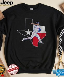 Max Scherzer Texa Map State shirt