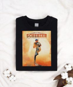 Max Scherzer Texas Rangers Game 3 Starting pitcher 2023 ALCS baseball player poster shirt