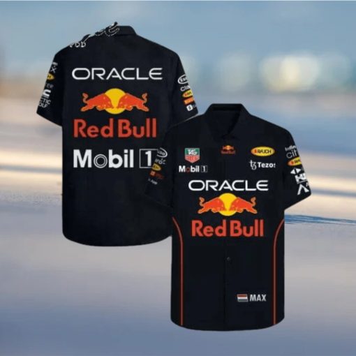 Max Verstappen Red Bull Racing F1 Hawaiian Shirt