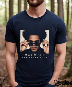 Maxwell The Night New Tour Unisex T Shirt, Maxwell Shirt, Maxwell Vintage Shirt, Retro Maxwell Merch