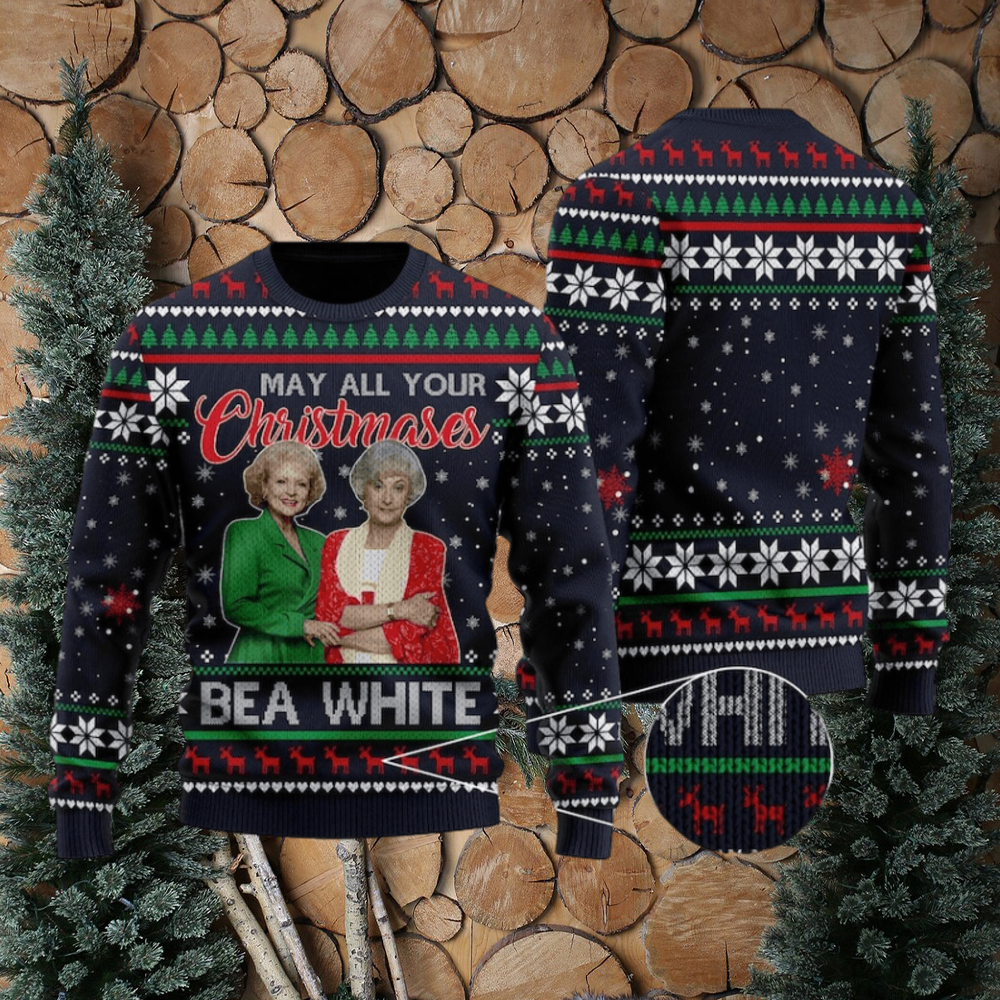 May all your sale christmases bea white sweater