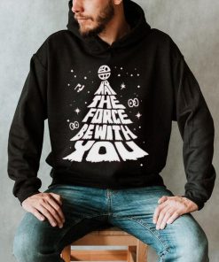 May The Force Be With You Christmas Tree Shirt Star Wars Sweatshirt Disneyland T Shirt Classic