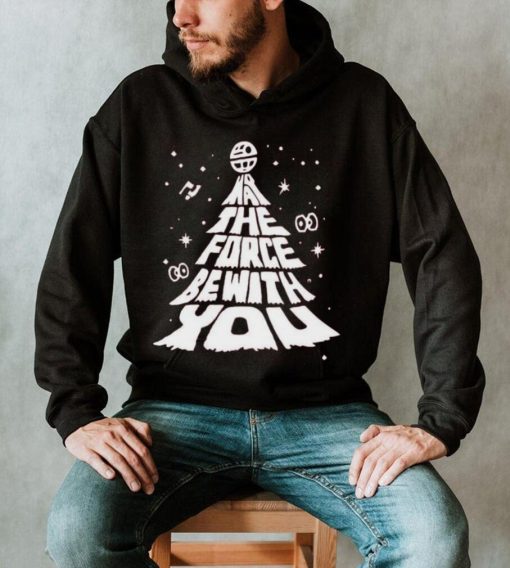 May The Force Be With You Christmas Tree Shirt Star Wars Sweatshirt Disneyland T Shirt Classic