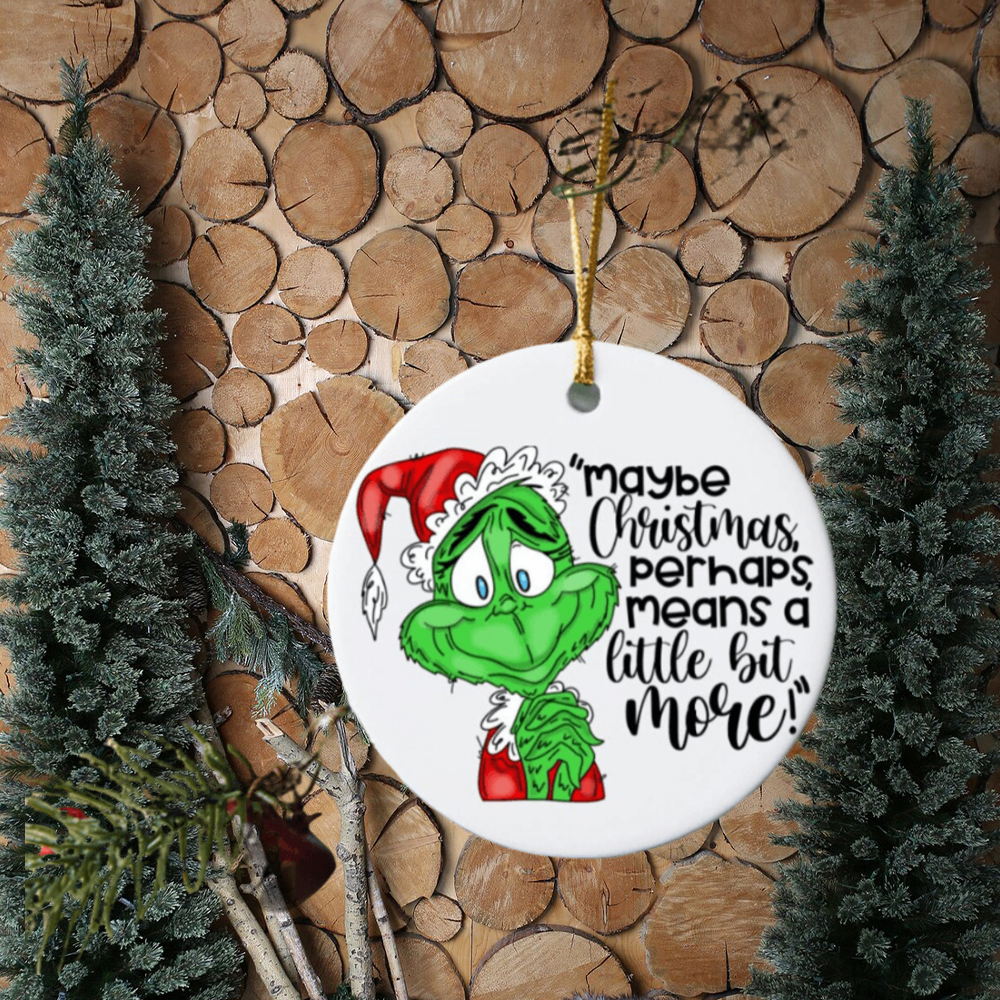 The Grinch all I want for Christmas is the Atlanta Braves