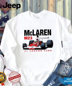 McLaren Emerson Fittipaldi M23 F1 Legend Cars retro shirt