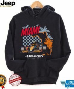 McLaren F1 Team 2023 F1 Miami Grand Prix logo shirt