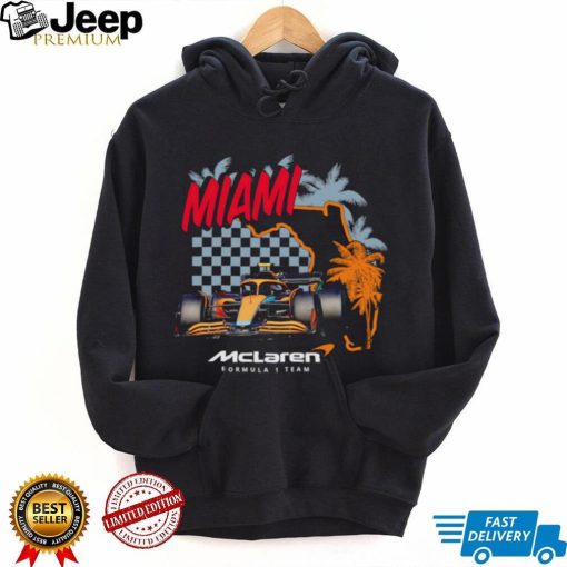 McLaren F1 Team 2023 F1 Miami Grand Prix logo shirt