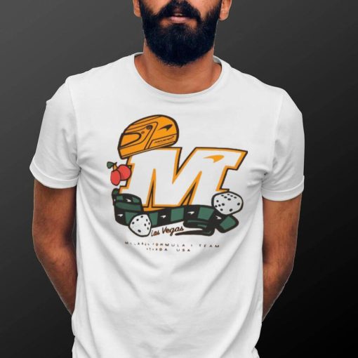 McLaren F1 Team Castore Unisex 2023 Las Vegas Grand Prix T Shirt