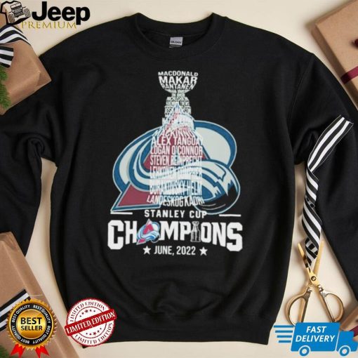 Mcdonald Stanley Cup Champions June, 2022 Shirt