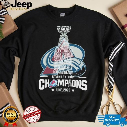 Mcdonald Stanley Cup Champions June, 2022 Shirt