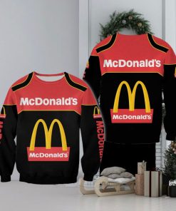 Mcdonald’s Hat Christmas 3D Sweatshirt AOP Gift For Men And Women