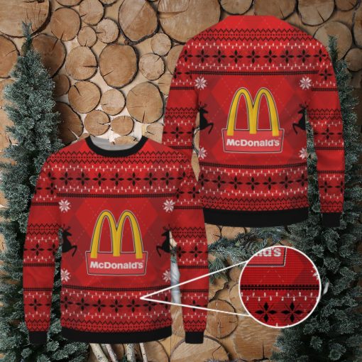 Mcdonald’s Merry Christmas Ugly Sweater