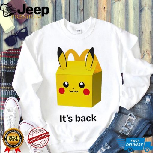 Mcdonalds x Pokemon it’s back shirt