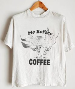 Me Before Coffee Glitter Trolls Licence Graphic Shirt