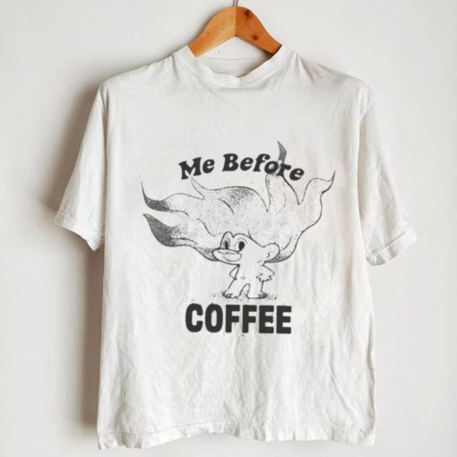 Me Before Coffee Glitter Trolls Licence Graphic Shirt