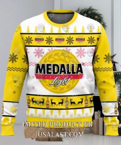 Medalla Beer Ugly Christmas Sweater